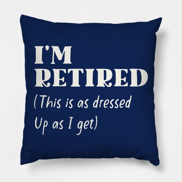 Retired Pillow by JunkyDotCom