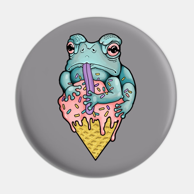 frog Pin by Sovey_tattoo