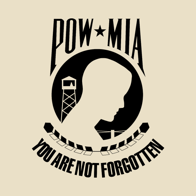 POW MIA Emblem by NeilGlover