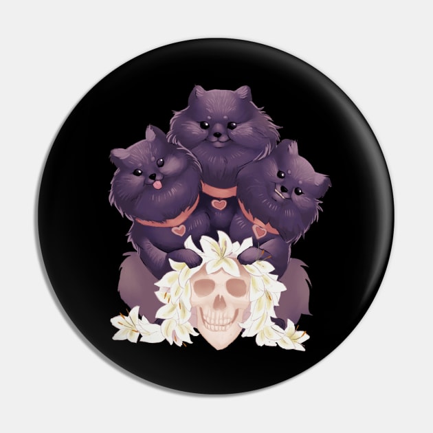 Cutie Cerberus Pin by LHolton