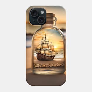 Ship in a Bottle Phone Case