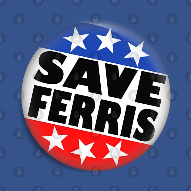 Save Ferris Button by 80q Dresses You