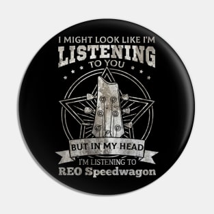 REO Speedwagon Pin