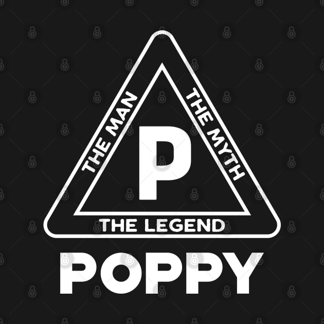 Poppy - The man the myth the legend by KC Happy Shop