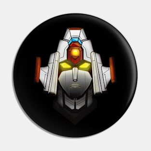 Daimos Mech Bust Pin