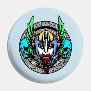 ERIK THE REDBEARD VIKING Pin