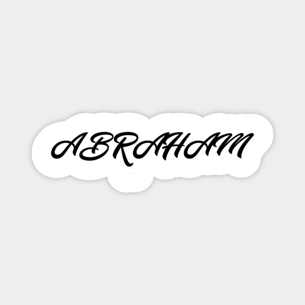 ABRAHAM's first name Magnet by t-shiit