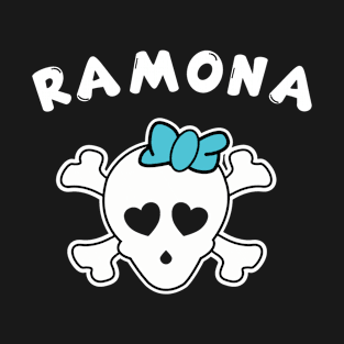 Piratin Ramona Design For Girls And Women T-Shirt