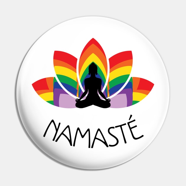 Namaste Pin by PeaceLoveandWeightLoss