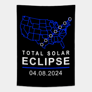 2024 Total Solar Eclipse April 8 Path Of The Eclipse Tapestry