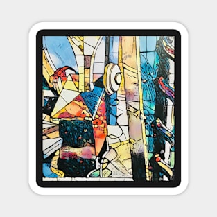 Abstract, motif 1 Magnet