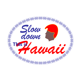 Slow down - This is Hawaii T-Shirt