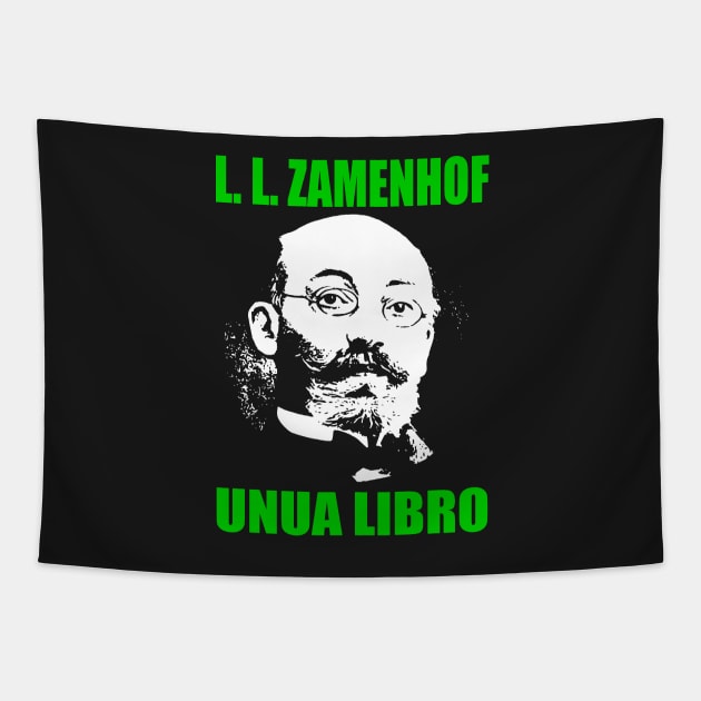 Ludwik Lejzer Zamenhof (Unua Libro) Tapestry by truthtopower