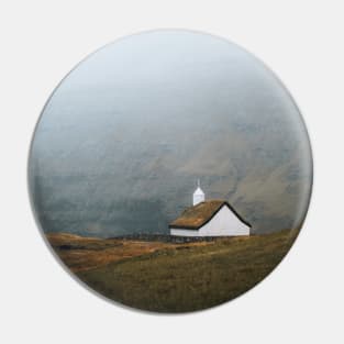 Saksun Church Tranquility (Faroe Islands) Pin