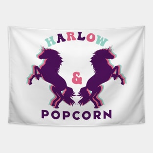 Harlow And Popcorn Tapestry