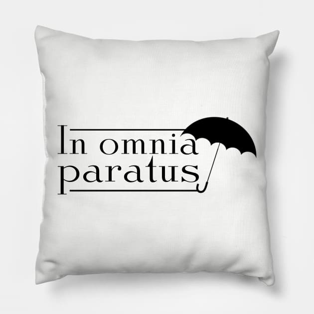 Gilmore Girls - "In Omnia Paratus" Pillow by AquaDuelist