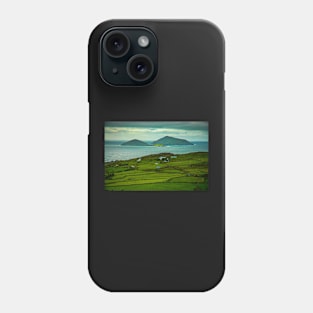 Irish Coast and Fields Phone Case