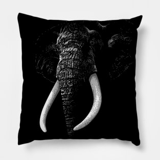 Elegant Elephant Pillow