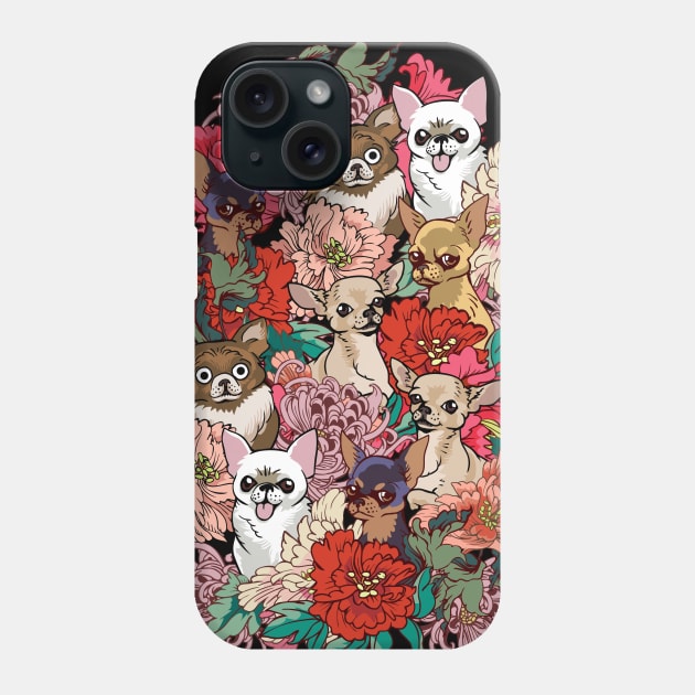 Because Chihuahua Phone Case by huebucket