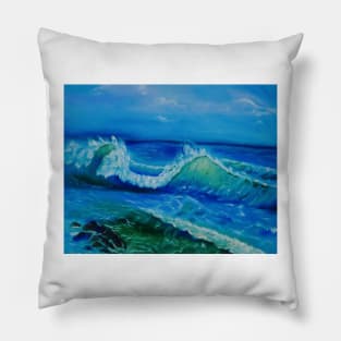 Rogue Wave 1 Pillow