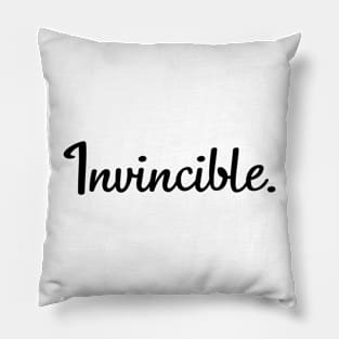 Invincible. Pillow