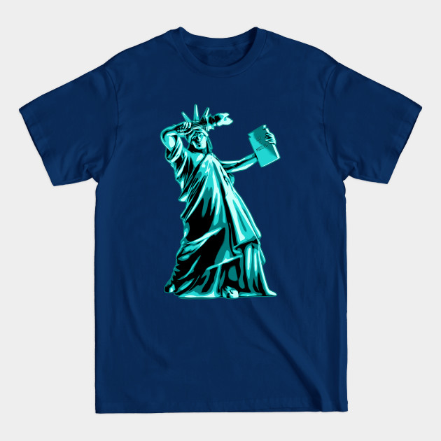 Disover Funny Patriotic Dabbing Statue of Liberty 4th of July - Statue Of Liberty - T-Shirt