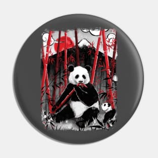 Panda bear Pin