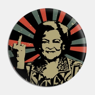 Betty White || Vintage Art Design || Exclusive Art Pin