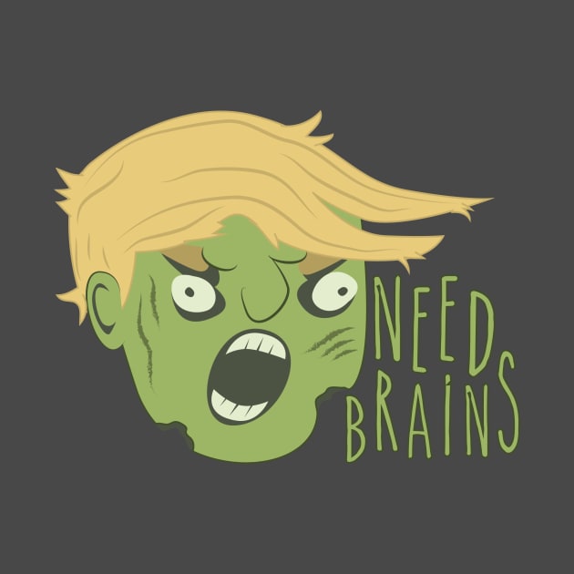 Need Brains by sadsquatch