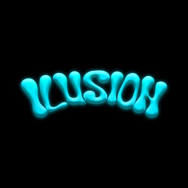 Ilusion - Graffiti Text by Random People