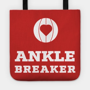 Ankle Breaker Basketball Heart Tote