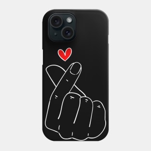 K-Pop Finger Heart Phone Case