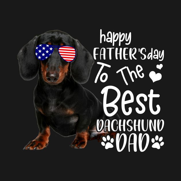 Happy Father's Day To The Best Dachshund Dad by Pelman