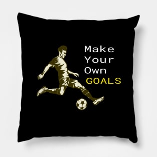 Make Your Own Goals Pillow