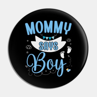 mom says Boy cute baby matching family party Pin