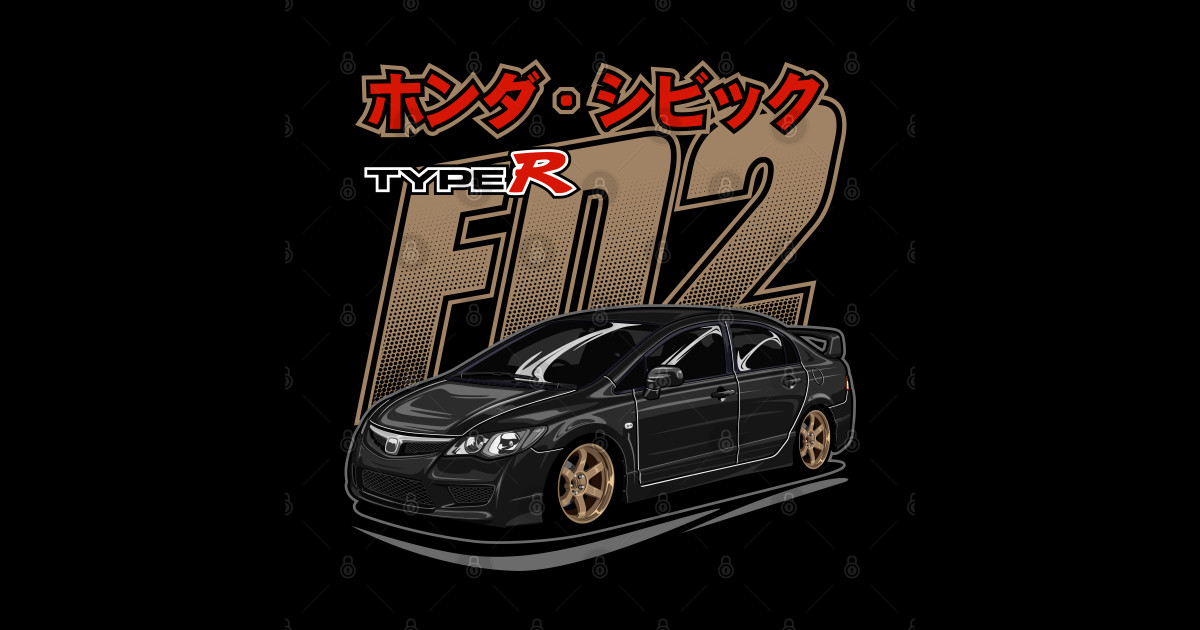 Civic Type R FD2 - Civic Type R - Sticker | TeePublic