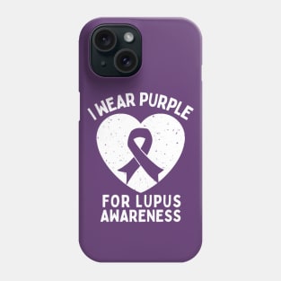 Purple for Lupus Awareness Phone Case