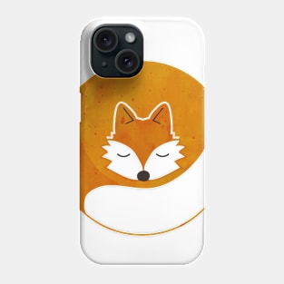 Sleepy Fox Phone Case