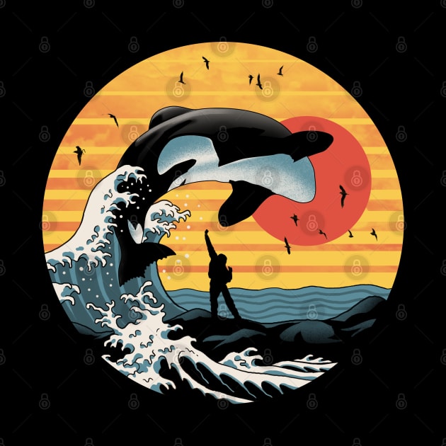 The Great Killer Whale by Vincent Trinidad Art