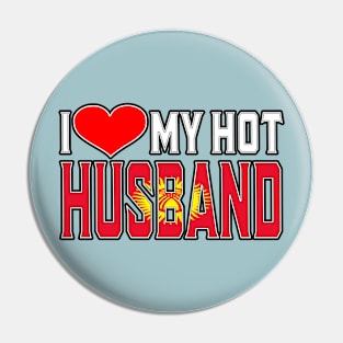 I Love My Hot Kyrgyzstani Husband Pin