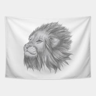 Lion Head Tapestry