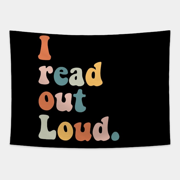 bookworm gift reading books out loud Tapestry by Pharmacy Tech Gifts