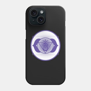 Open up your Third-Eye Chakra- Light Grey Phone Case