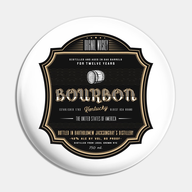 Bourbon Pin by TambuStore