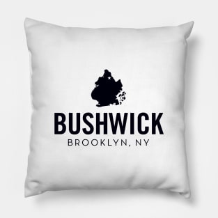 Bushwick (black) Pillow