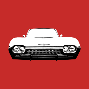 Ford Thunderbird 1962 American classic car monoblock black/white T-Shirt