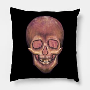 Grunge skull Pillow