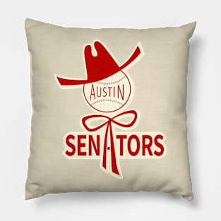 Vintage Austin Senators Baseball 1962 Pillow