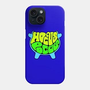 Hocus Pocus Cauldron Word Art Phone Case