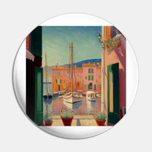 Frolicking in St Tropez III Pin